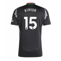 Camisa de time de futebol Arsenal Jakub Kiwior #15 Replicas 2º Equipamento 2024-25 Manga Curta